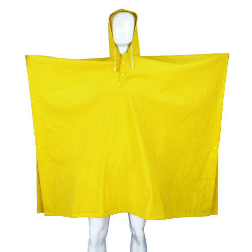 Impermeabile Poncho in PVC con Cappuccio