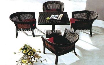 garden furniture, wicker rattan dining set