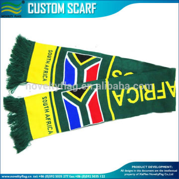 OEM Acrylic Sport Scarf and soccer scarf