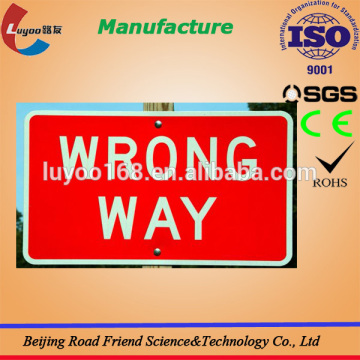 High quality reflective road traffic signs