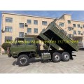 Dongfeng fuera de carretera camión de carga militar del ejército desierto
