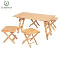 Outdoor Picnic Table Portable Light Weight and Chairs