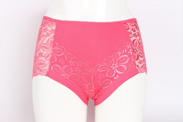 New fation ladys Hollow out sexy Briefs under wear lace fabric briefs knickers underpants girle lace under wear