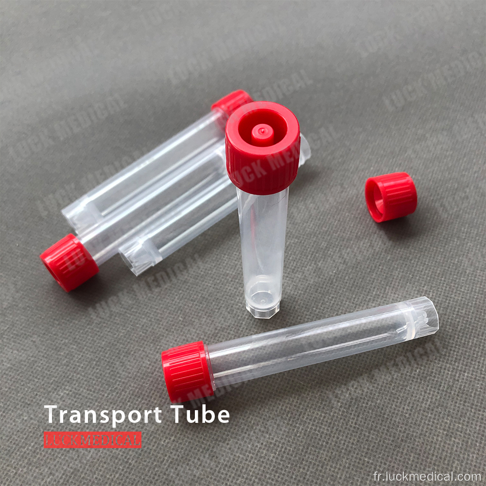 Tube vide de transport viral avec / sans étiquette FDA