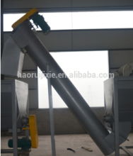 screw loader for recycling field
