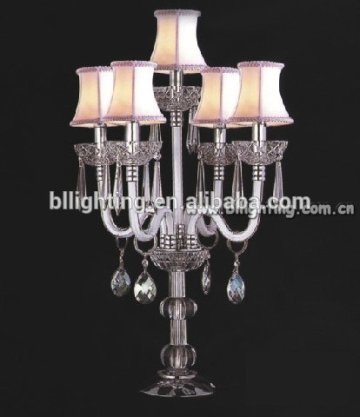 Luxury candelabra wedding centerpiece ,5 arms wedding candelabra centerpiece for decoration