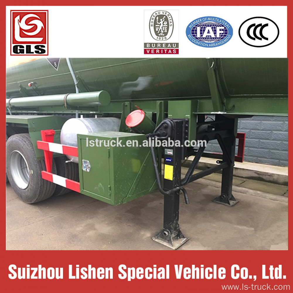 20000L Corrosive Sulfuric Acid Tanker Semi Trailer