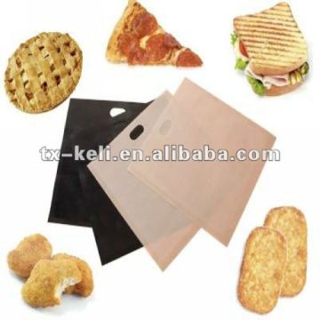 reusable toaster bag fit for cooking bread fish meat in toaster and oven