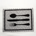 Microfiber Kitchen Placemat Waffle Dish Drying Mat