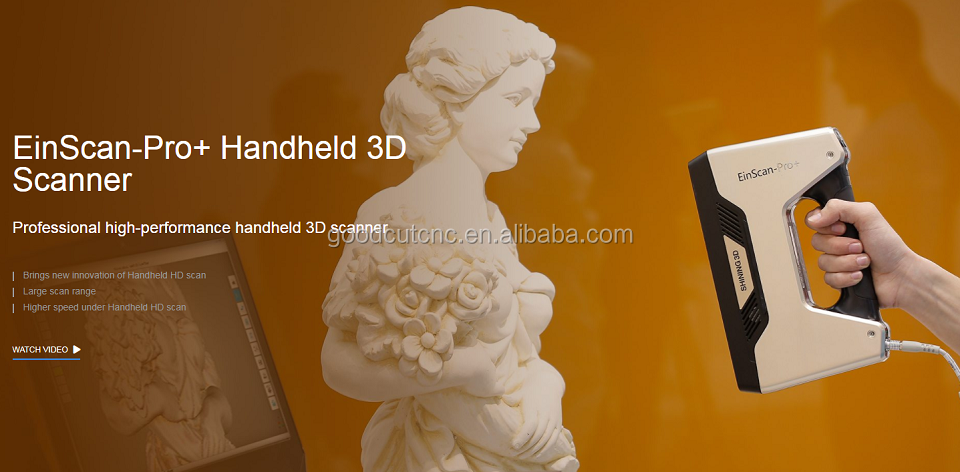 High accuracy pro+ 3d scanner for 3d printer for Make prosthetic limbs suitable for patients