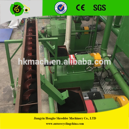 High output rubber grinder machine