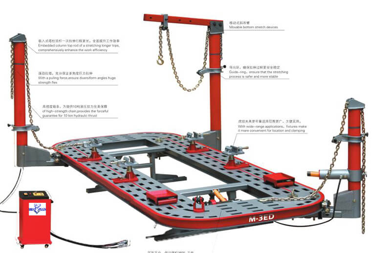 RoadBuck manual hydraulic garage car lift pneumatic scissor car lift garage equipment