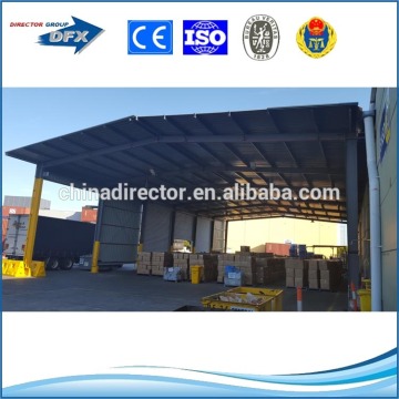 prefabricated easy install steel structure building factory shed