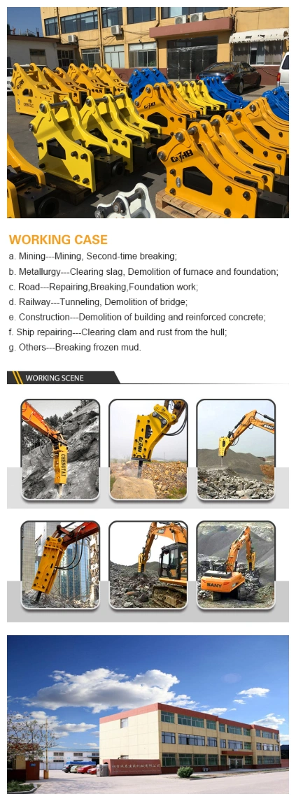 Professional Manufacturer of Hammer Master Rock Breaker