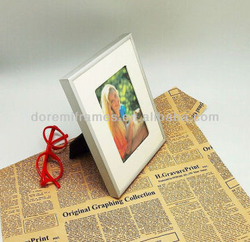Eco-friendly high quality white wash photo frames