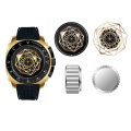 Big watch dial Masculine Watch with Octagonal hands