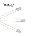 3mm lampau LED gwyn llachar iawn 6000-7000k 7-8lm