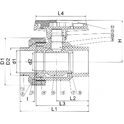 Válvula de retención de resorte de unión simple UPVC ASTM