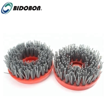 Wholesale 4 Inch Round Diamond Abrasive Brushes for Stone Processing
