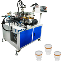 Curved Surface Plastic Cup Edge Gilding Hot Foil Stamping Press Machine Manufacturers