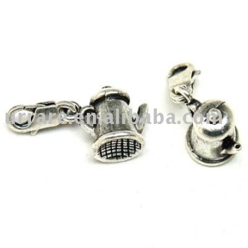 Teapot Alloy Jewelry Charm