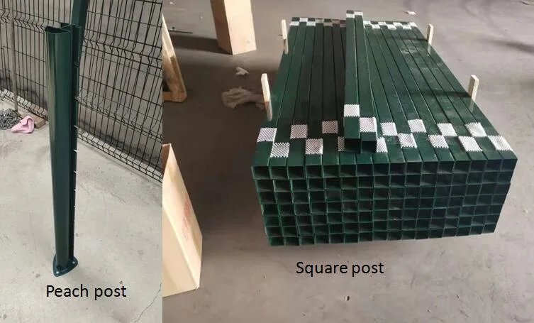 High Grade Green PVC Welded Mesh Fencing with V Bend