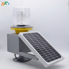 Solar Aviation Obstacle Light: Marine LED Flashing Warning Light