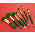7pcs Christmas style best brand makeup brushes