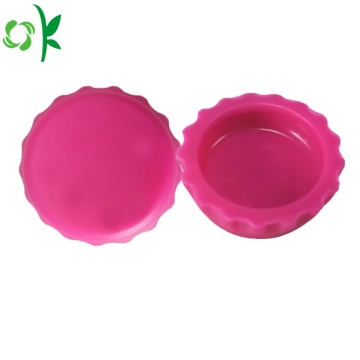 Hot Selling Beer Cap Shape Silicone Bottle Stopper