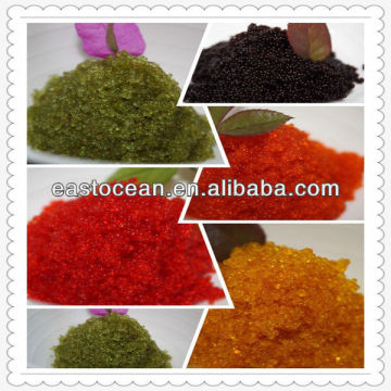 frozen seasoned flying fish roe,flavor flying fish roe,salted flying fish roe