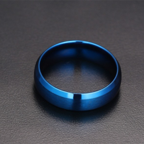 Wholesale Jewelry PVD Blue Plated Ring For Women