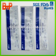 silver plastic foil bag