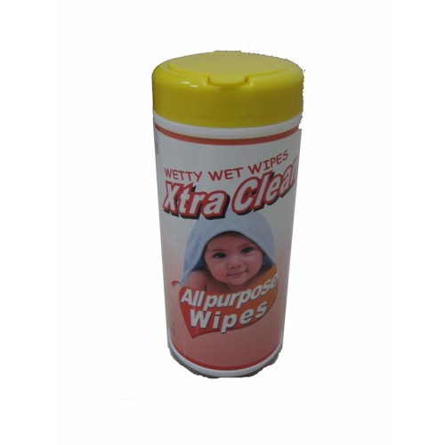 Canister Pack Baby Wet Wipes All Purpose Doekjes