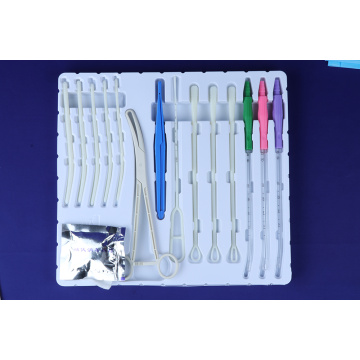 Kit de tubo de succión de tejido de cavidad uterina desechable