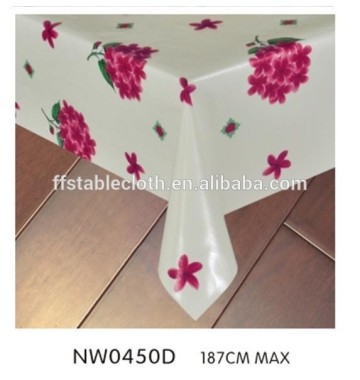 plastic tablecloth rolls with nonwoven backing