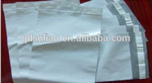 White PE Mail Bag With Self-Adhesive tape plastic envelop