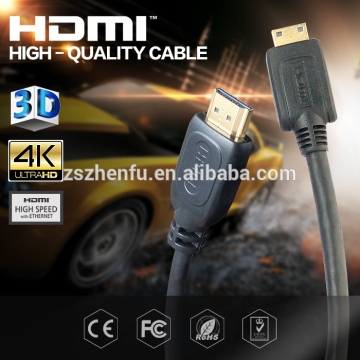 High quality HDMI male to mini HDMI cable