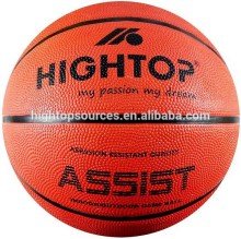 wholesale rubber basketball/ cheap basket ball