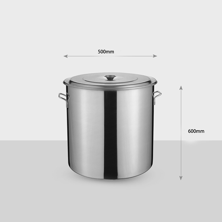 Top Class Brand Design Big Sizes Soup Bucket Soup Pot with Handles