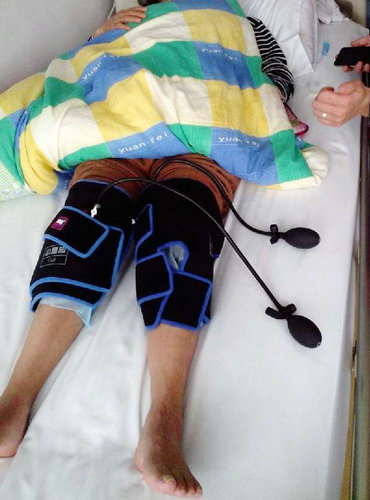 terapia fria para dor no joelho cold therapy for knee pain