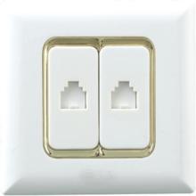 Double Telephone Sockets, Telephone Socket  MG1012PO