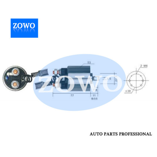 66-8604 STARTER MOTOR SOLENOID