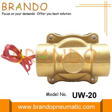 3/4 `` UW-20 Uni-D نوع النحاس الملف اللولبي صمام 24V