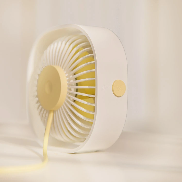 USB Desktop Fan 3 Speed 360-Degree Rotating Mini Fan