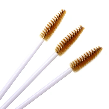 Disposable Color Bristle Black Mascara Wands Eyelashes