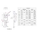 BTA208X-600E TRIAC Laju DV/DT Tinggi dengan resistensi yang kuat terhadap antarmuka elektromagnetik