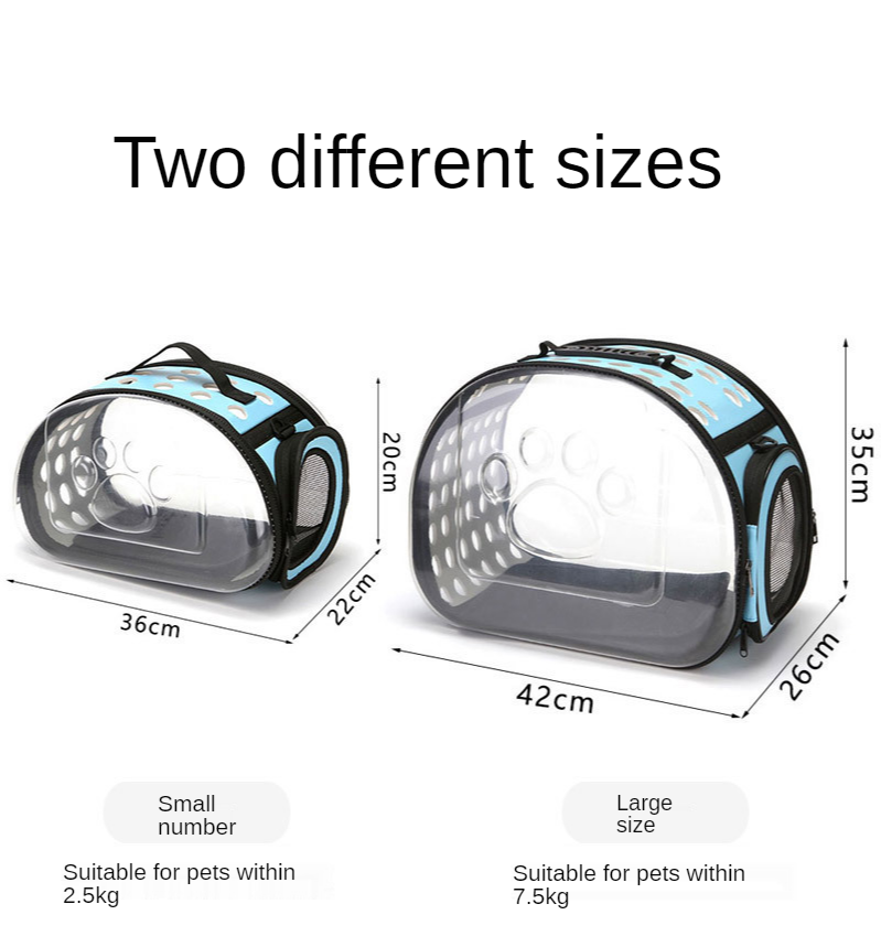 Pet Supplies New Transparent Bag Space Capsule Pet Backpack Portable Pet Cat Outing Bag