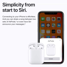 Refurbish iPhone Wireless Bluetooth AirPods 2