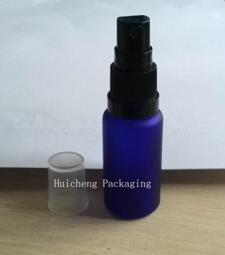 15ml blue frosted perfume bottle
