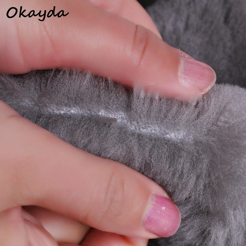 Wholesale Price Curly Sheep Fur for Shoes Inner Lining